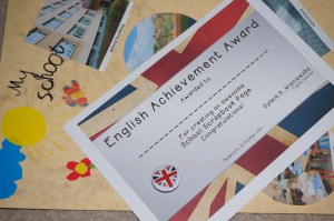 My scrapbook page AWARD