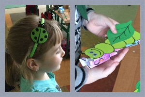 Acting out the story