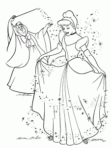 Cinderella-Coloring-Pages-For-Kids