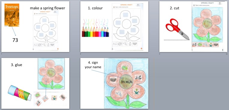 The Spring Flower making