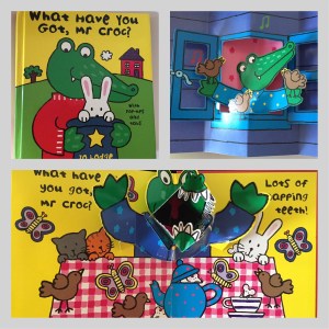 What have you got Mr croc