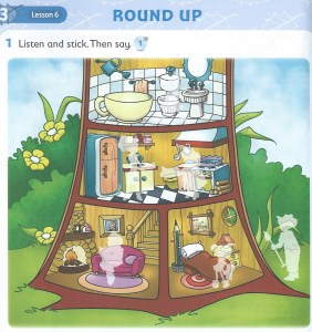 Dubious language exercise (Treetops 1, round up unit 3 - Houses.)