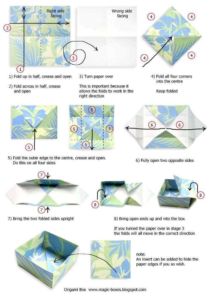 Origami Box. Source: xmonic.net