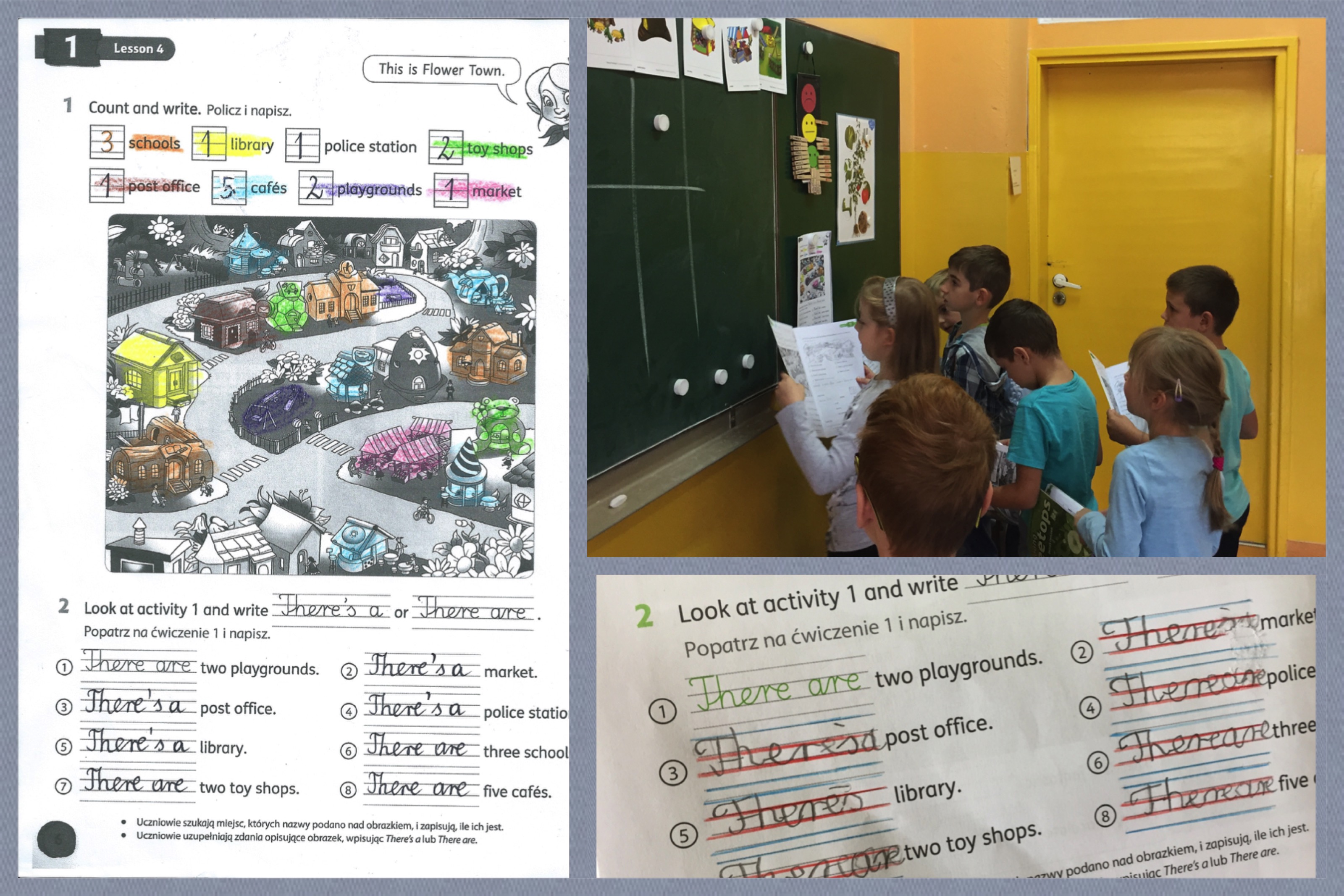 Klasa 2:There’s a market in my town – Angielski w szkole i w domu