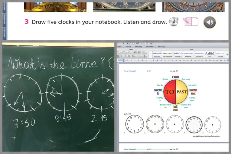 Five clocks exercise