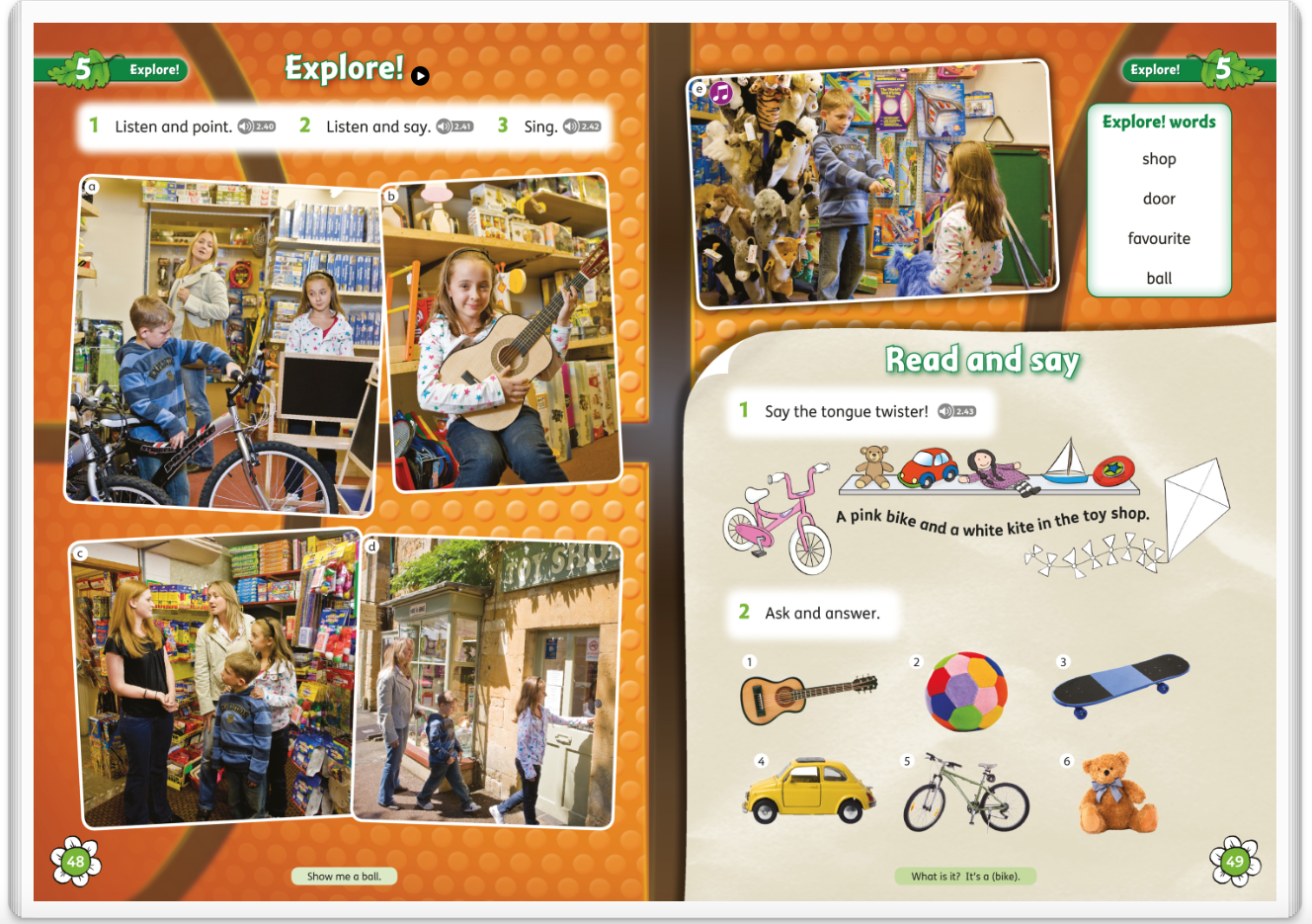 Klasa 1: Explore! At the Toy shop (online) – Angielski w szkole i w domu