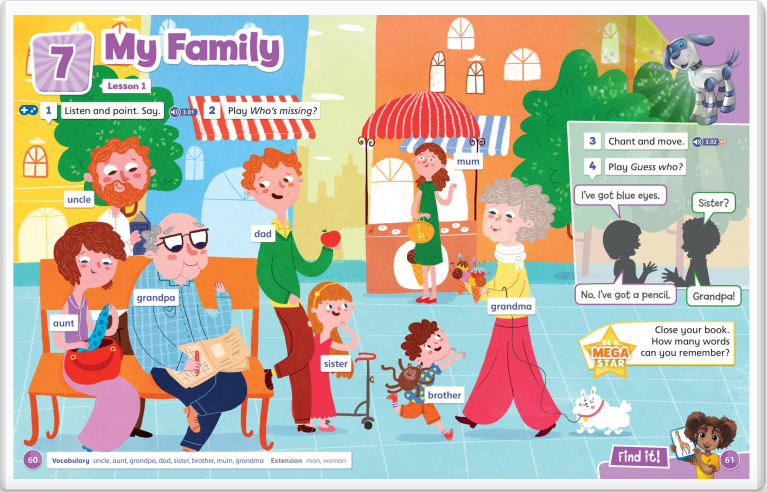 Klasa 1: UNIT 7 REVISION – My family & pets – Angielski w szkole i w domu
